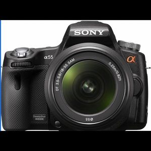 Sony Alpha a55 DSLR camera